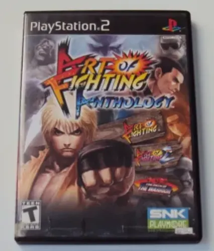 Art Of Fighting Anthology Original Para Playstation 2 - Sem Manual