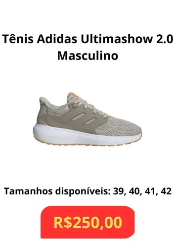 Tênis Adidas Ultimashow 2.0 - Tamanho 39,40,41,42