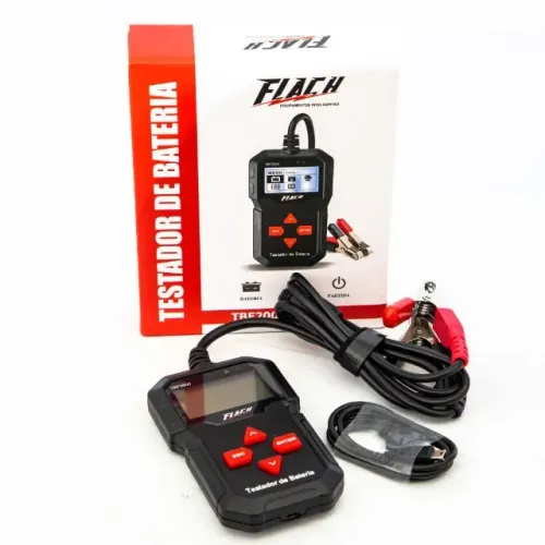 TESTADOR DE BATERIA 12V - DIGITAL FLACH
