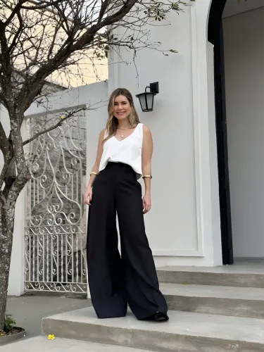 Calça pantalona 