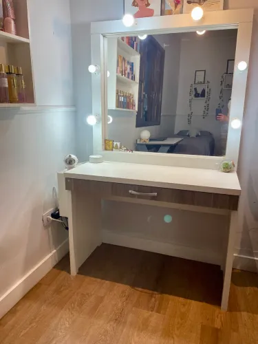 Camarim com iluminação