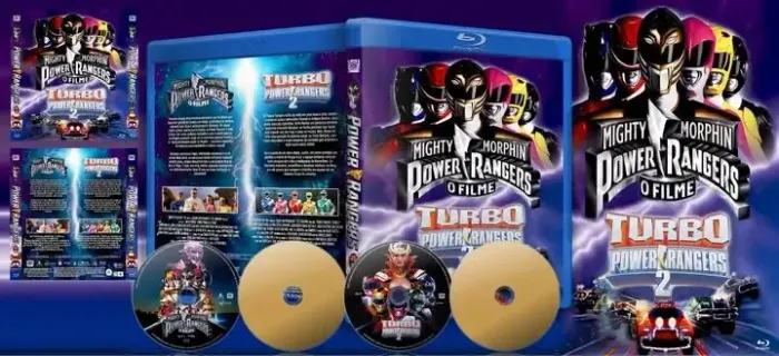 POWER RANGERS FILMES BLU-RAY
