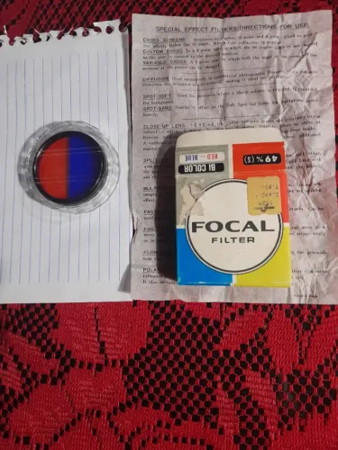 Coleção 3 lentes filtros fotográficos 49mm ( raridade anos 70)