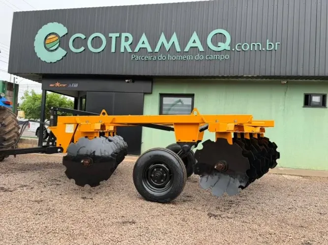 Grade Aradora Controle Remoto 18 Discos Cont. Remoto Nova 