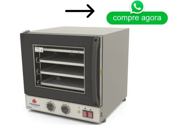 Forno Turbo Elétrico Progás Fast Oven Preto Analógico G2