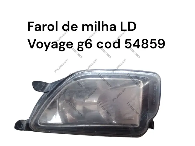 Farol De Milha Lado Direito Voyage G6 Cod 54859