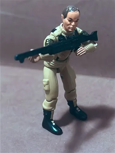 Gijoe anos 80 Granadeiro Grunt Estrela Boneco antigo
