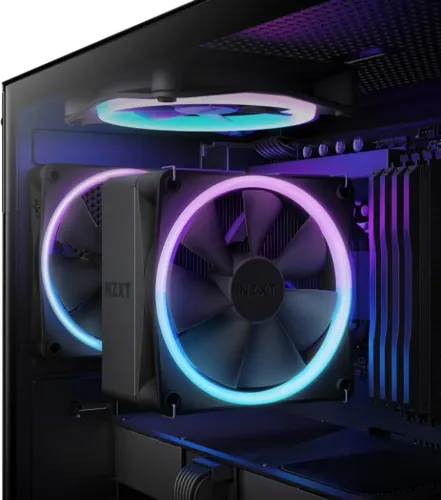 COOLER NZXT TN120 RGB PRETO LACRADO