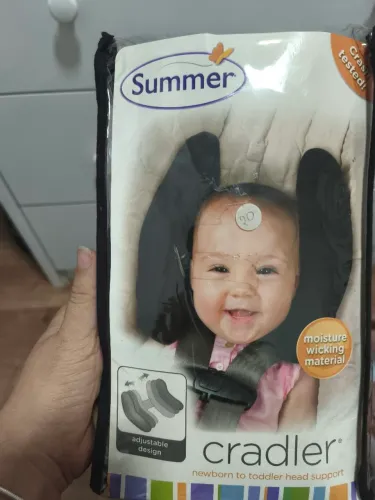 Suporte de cabeça ajustavel para bebê 