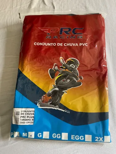 Capa chuva moto Piracapas