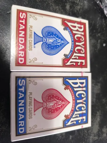 Kit 2 Baralhos Vermelho e Azul Bicycle Importado USA