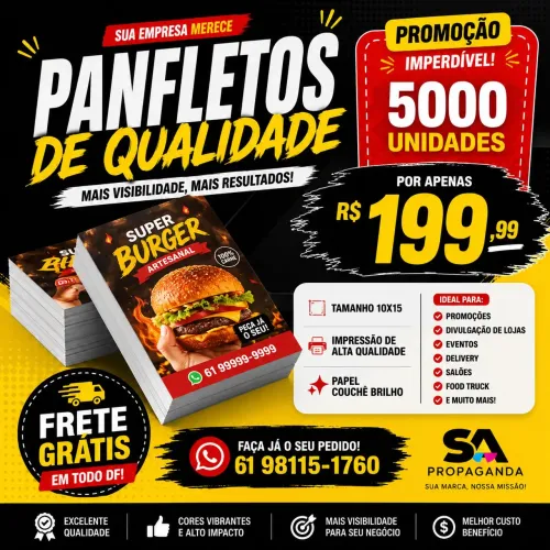 PANFLETO 5000 UND 199,99