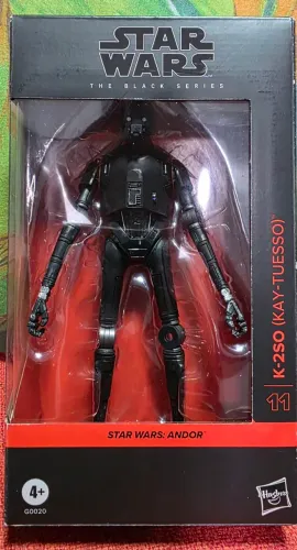 Star Wars Black Series Hasbro K-250 ( Kay Tuesso) zerado.