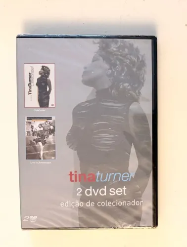 DVD Tina Turner - edição de colecionador, 2 dvd set, live in Amsterdam