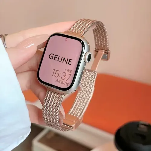 Pulseira ouro rosa Apple Watch 42mm