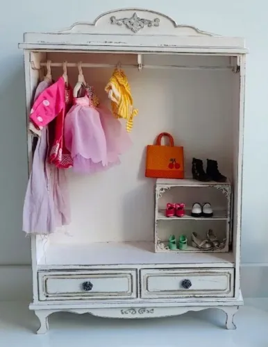 Guarda- Roupas para Blythe, Dal, pullip, Barbie, Integrity Toys