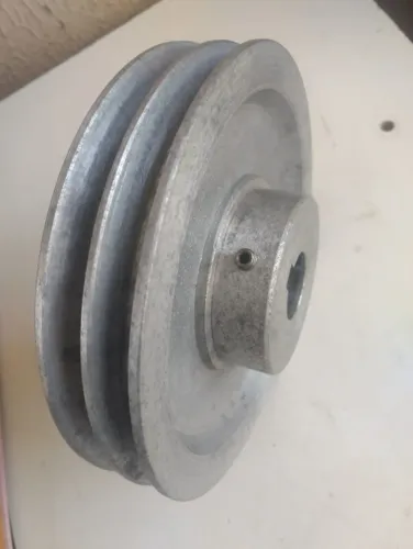 Polia 2 Canais em Alumínio