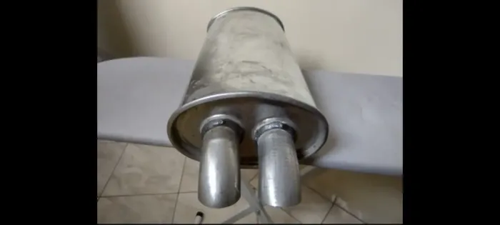 SILENCIOSO TIPO MERCEDES 6X2 PARA OPALA / CARAVAN - NOVO