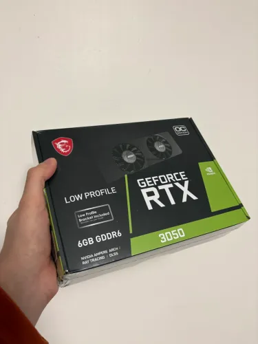 RTX 3050 MSI OC LOW PROFILE 6GB