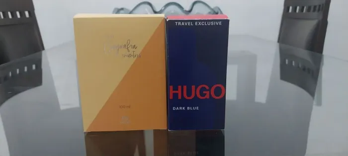 Kit de perfumes- Natura, boticário e hugo boss