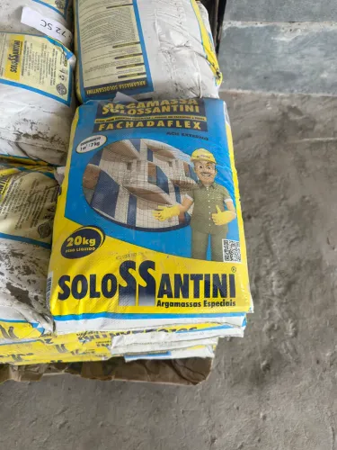 Argamassa AC2 Fachada Flex SoloSantini - Direto da Fábrica!