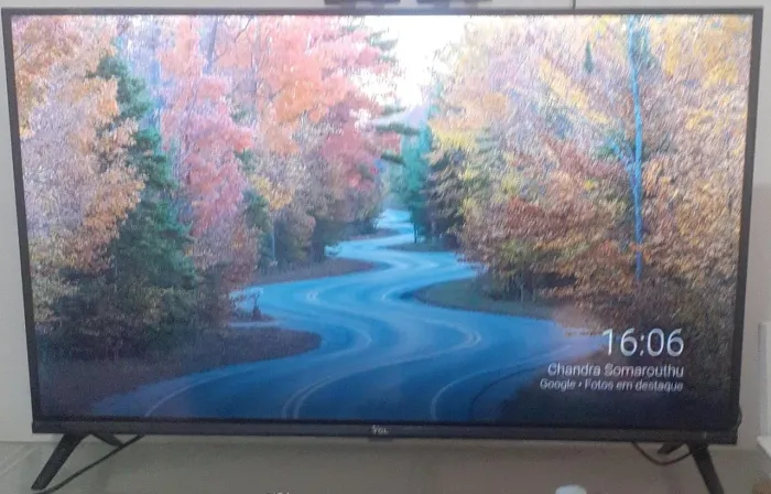 Eu estou vendendo um TV usada toda boa 850 reais enteressados chamar no *46