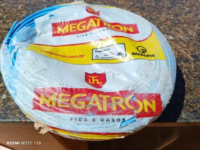 cabo flexível 2,5mm 100m Azul - Megatron