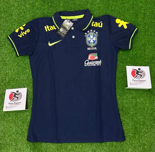 Camisa do Brasil azul marinho 