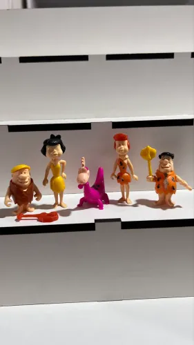 Raro conjunto Os Flinstones Kinder Ovo