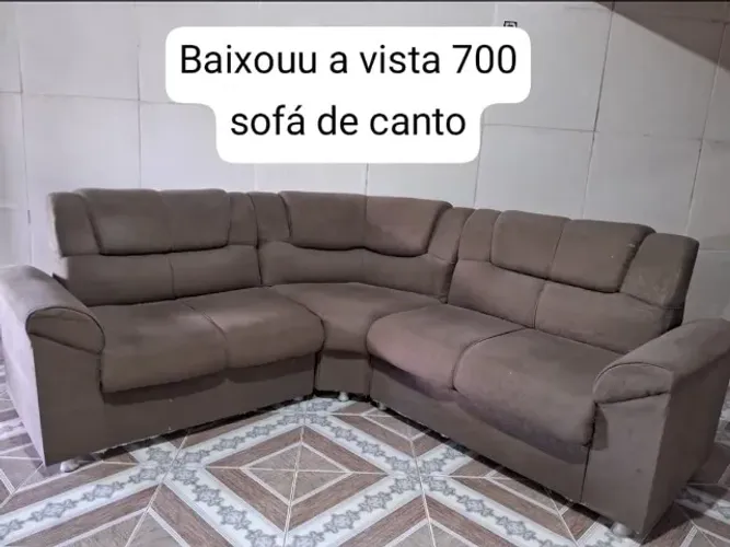 Sofá de canto em estado e conservação 