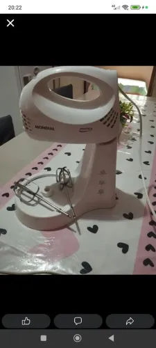 Batedeira funcionando perfeitamente só não tem a tigela