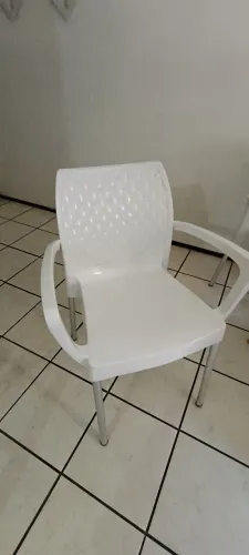 Cadeira Poltrona Pé alumínio 