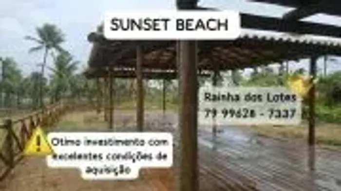 Lote Frente Sul a 300 metros da Praia e do Clube - Sunset beach