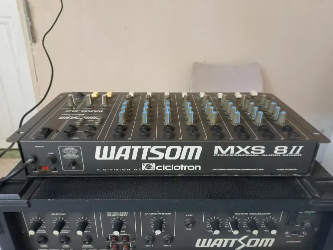 *Kit Áudio Retrô/vintage Wattsom: Mesa MXS 8II + Amp PRH 420 + Pedal*