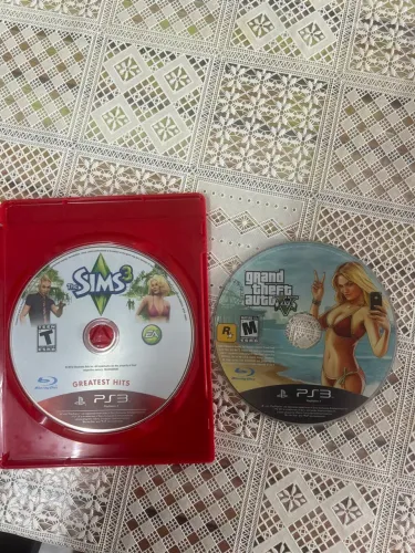 ? GTA 5 + The Sims 3 PS3 | Jogos Originais | Ótimo Estado
