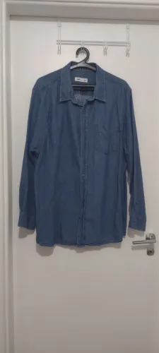 Camisa Jeans masculina 