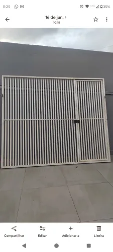 Portão de ferro
