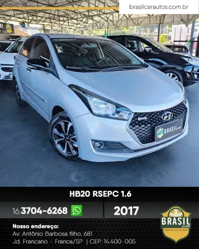 Hyundai HB20 R Spec 1.6 Flex 16V Mec. 2017