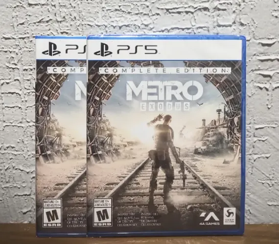 Metro Exodus Complete Edition Ps5 Lacrado (Aceitamos seu jogo usado com pagamento)