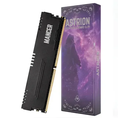 Kit Memória RAM 16 GB (2×8 GB) Mancer ASTRION DDR4 3200 MHz CL19 XMP Dual Channel