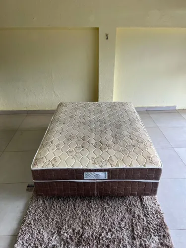 Cama box casal molas acopladas Umaflex ((ENTREGO GRÁTIS))