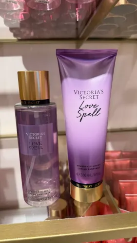Body Splash + Hidratante Victoria's Secret - Love Spell