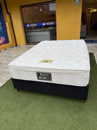 Cama de Casal KOIL SEMINOVA - Entrego HOJE 