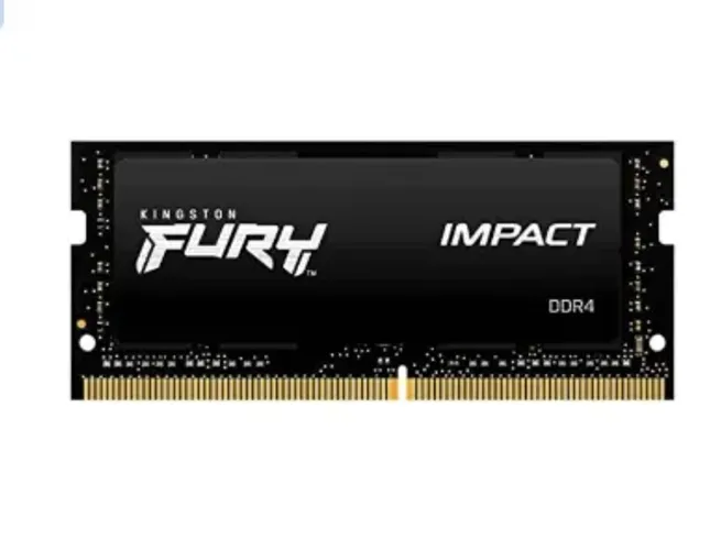 Memória RAM Para Notebook DDR4 8gb 3200Mhz CL20 Kingston Fury Impact KF432S20IB/8 Gamer So