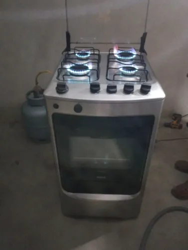 fogão Brastemp 4 bocas automático total