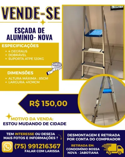Escada 4 degraus