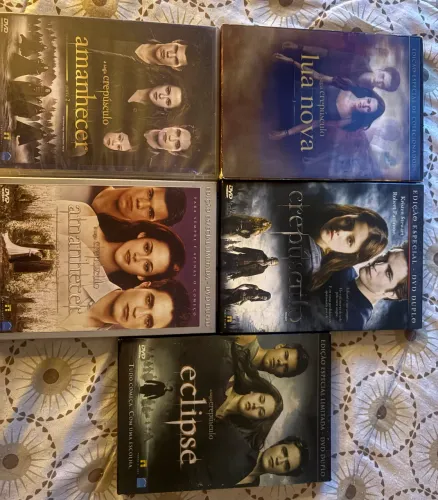 Dvd saga Crepúsculo completa