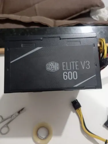 Fonte Cooler Master Elite 600w