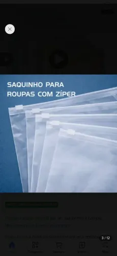 6 Sacos Zip Viagem Internacional Aeroporto Roupas Liquidos Fosco Lisa