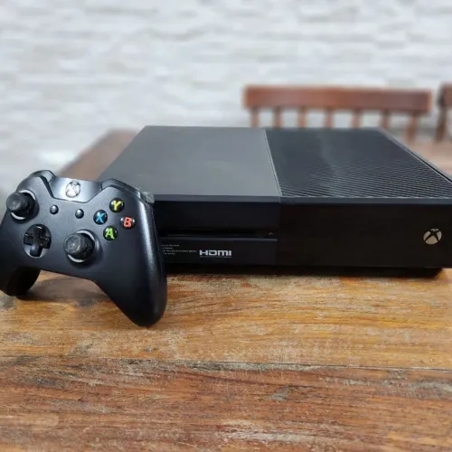 ? XBOX ONE FAT 500GB + CONTROLE XBOX SERIES X | PRONTO PARA JOGAR!